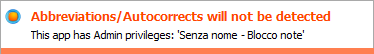 PhraseExpander cannot detect typed keystrokes in the application.